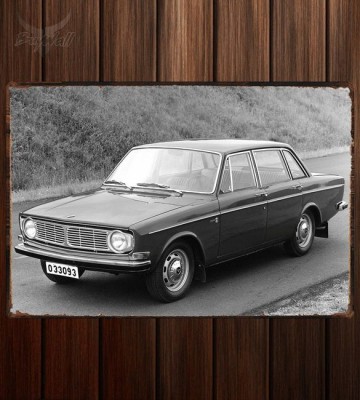 Металлическая табличка Volvo 144 608